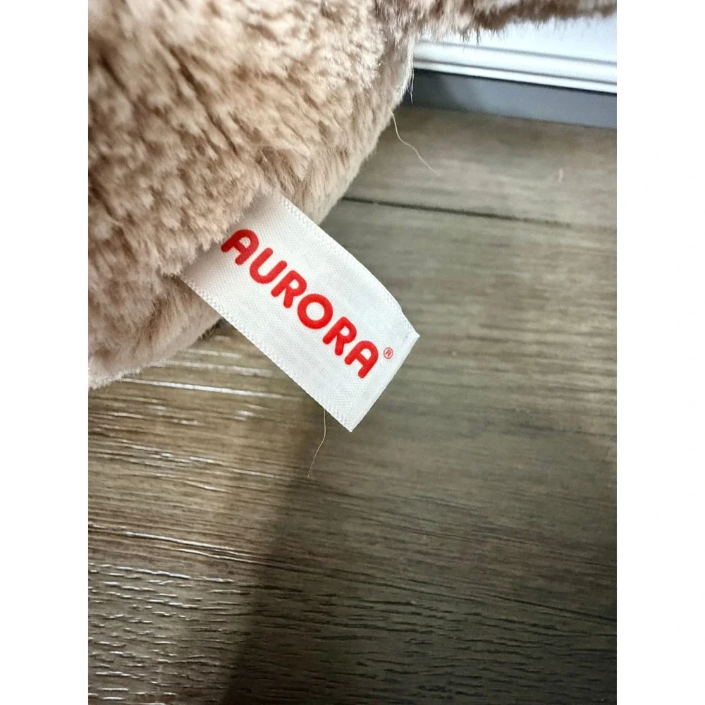 Aurora World Huggle Buddies Dexter Dog Plush Stuffed Animal Toy